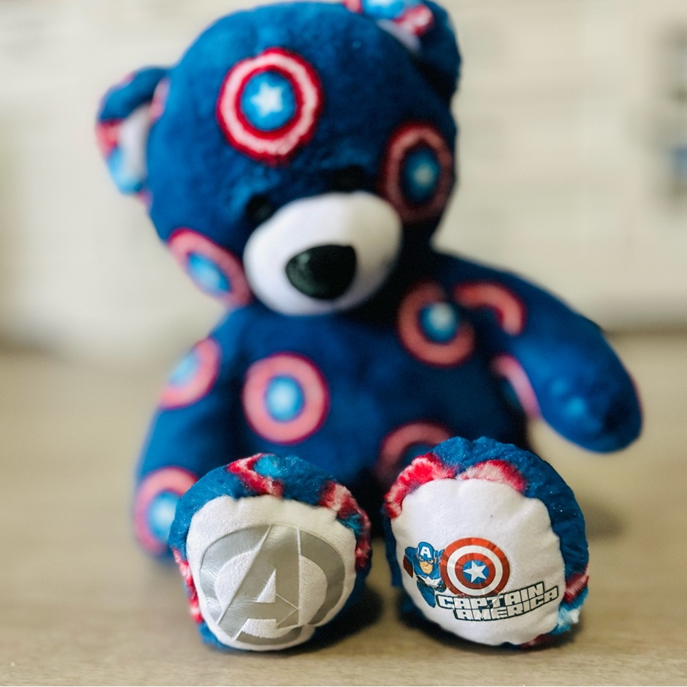 Build-A-Bear Captain America Plush – 12”